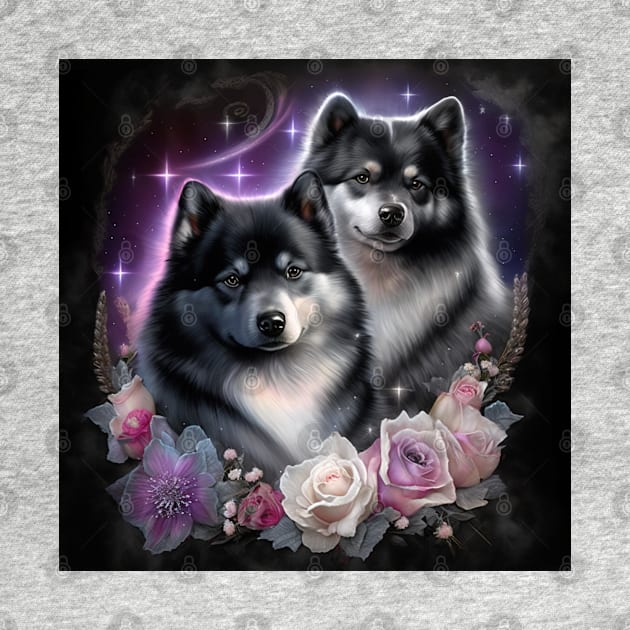 Finnish Lapphund Duo by Enchanted Reverie